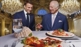 法国总统吃瓜,一场意外的网络热议